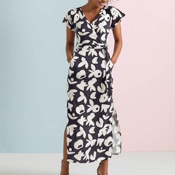 bravissimo Dresses & Skirts - NEW - Bravissimo Kimono Floral Dress Blue